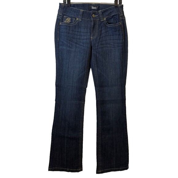 LA Lakers Womens Size 27 Touch Jeans By Alyssa Milano NBA Logo Denim Pants - Picture 1 of 11